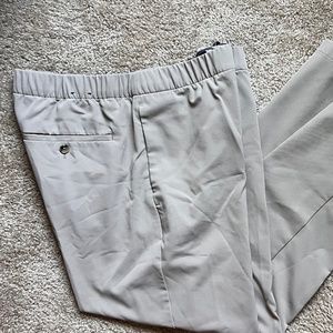 Bonobos Slim Fit Performance E-Waist Pants - Khaki Sz L